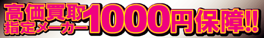 ��������w�胁�[�J�[1000�~�ۏ�!!